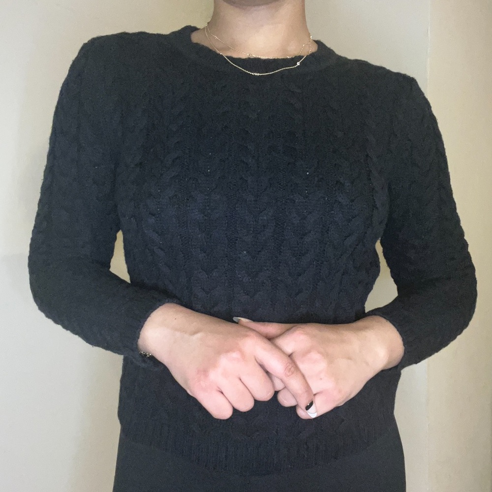 Black sweater